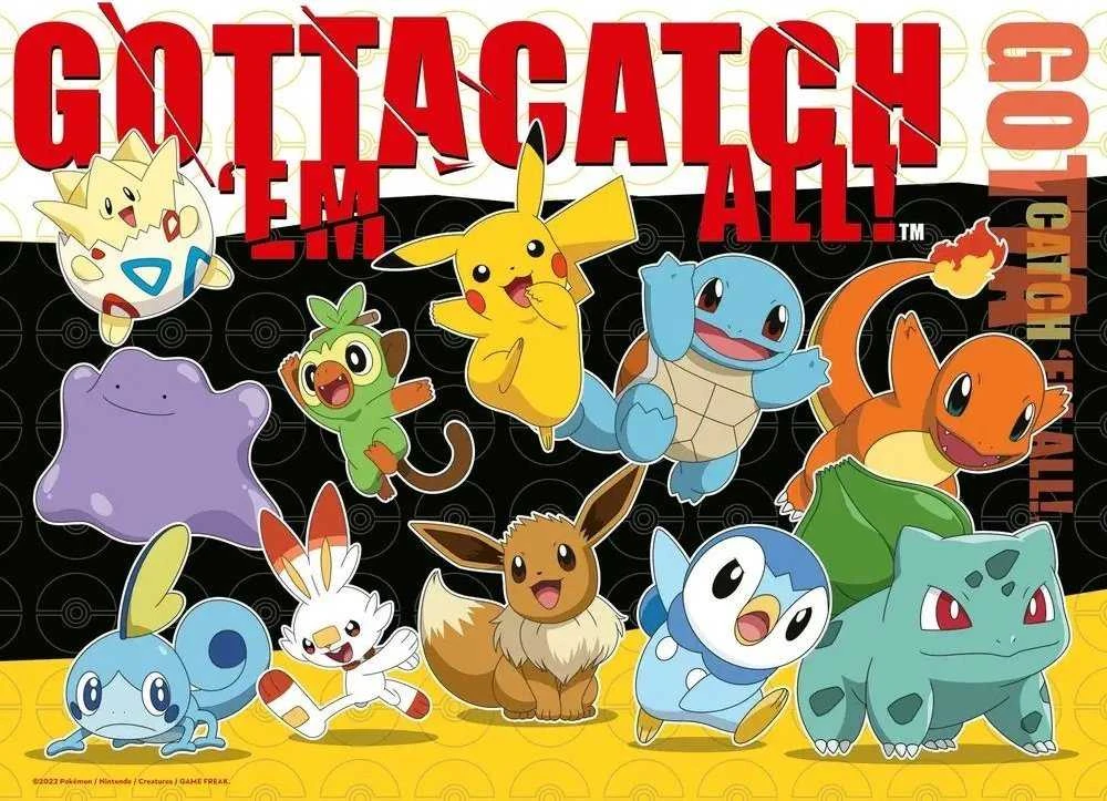 Ravensburger Dėlionė 4x100 vnt. - Pokemonai