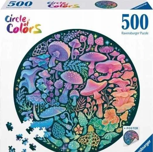 Ravensburger Dėlionė 500 vnt. - Grybai