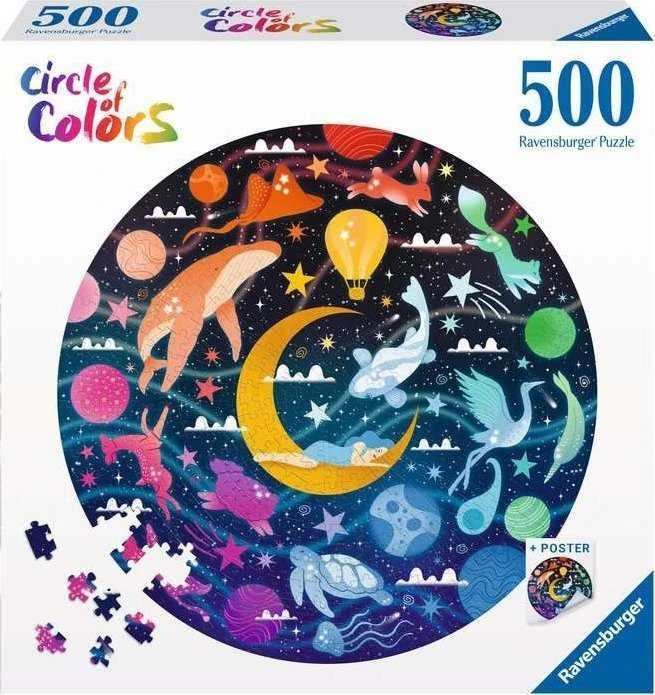 Ravensburger Dėlionė 500 vnt. - Spalvų paletė