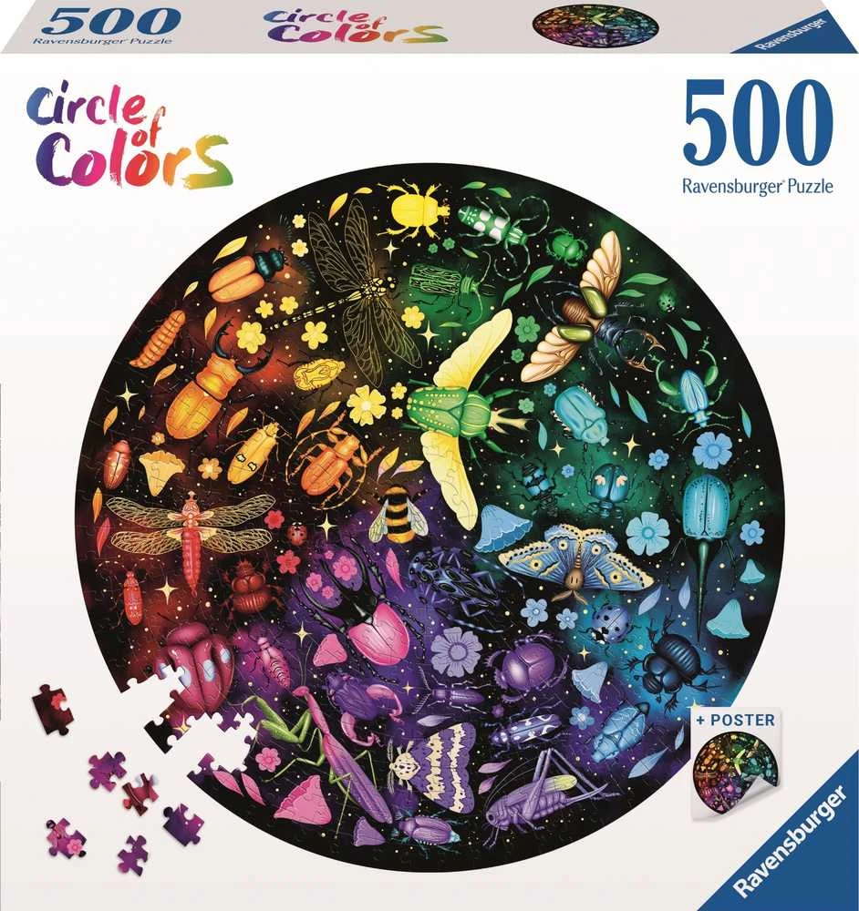 Ravensburger Dėlionė 500 vnt. - Vabzdžiai