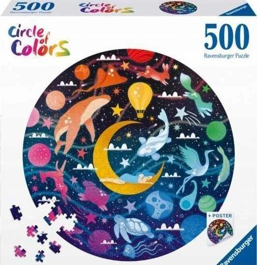 Ravensburger Dėlionė 500 vnt. - Spalvų paletė