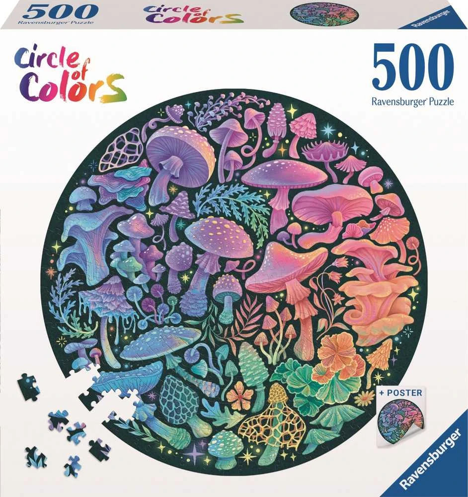 Ravensburger Dėlionė 500 vnt. - Grybai