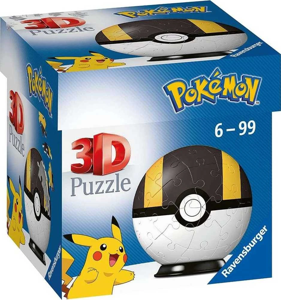 Ravensburger 3D Dėlionė 54 vnt. - Pokemon kamuolys
