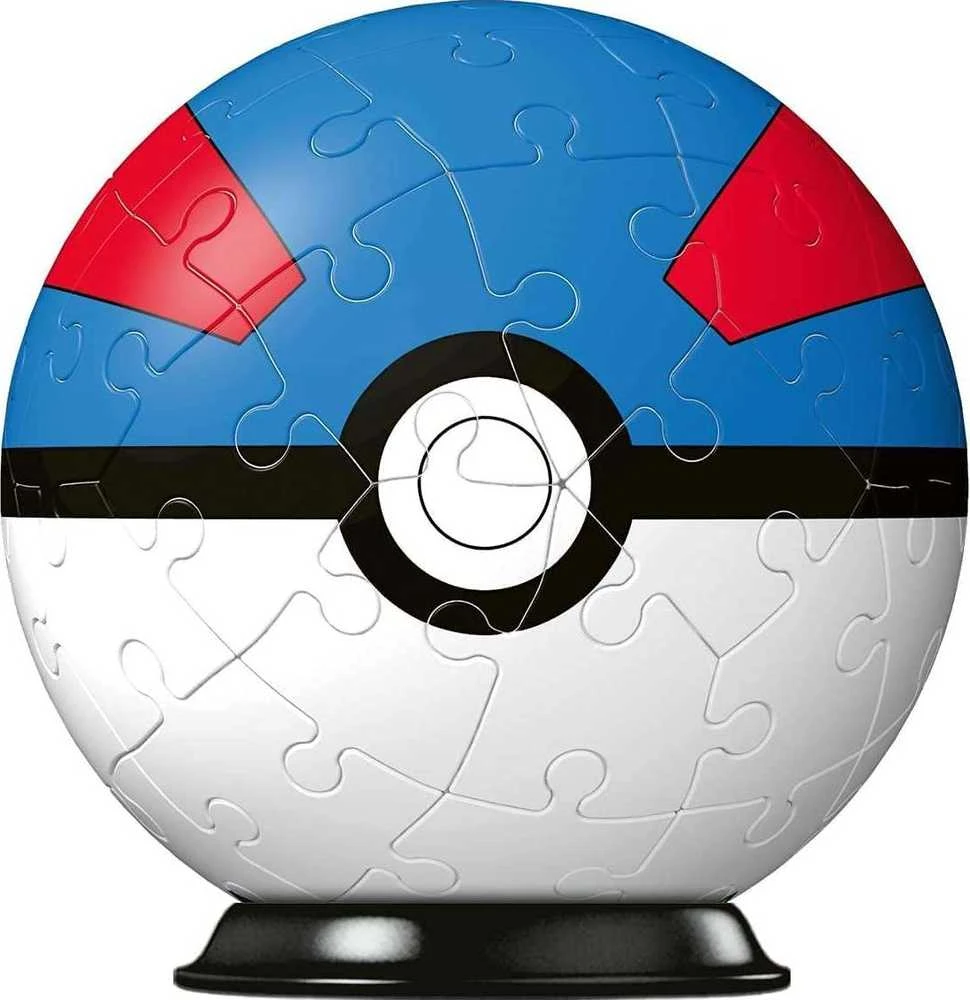 Ravensburger 3D Dėlionė 54 vnt. - Pokemon kamuolys