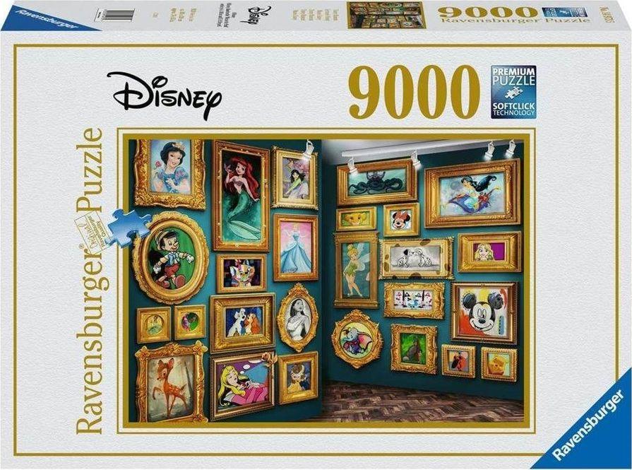 Ravensburger Dėlionė 9000 vnt. - Disney personažų muziejus aprašymas - Prekės nuotrauka