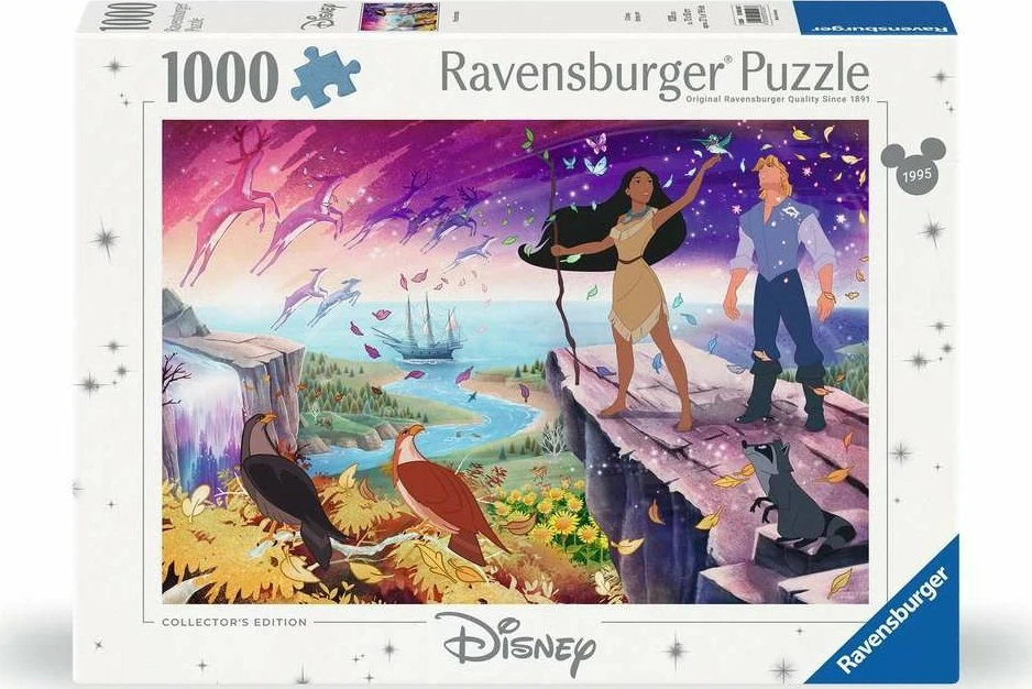 Ravensburger Dėlionė 1000 vnt. - Pokahonta