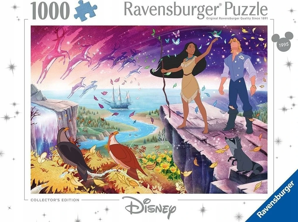 Ravensburger Dėlionė 1000 vnt. - Pokahonta