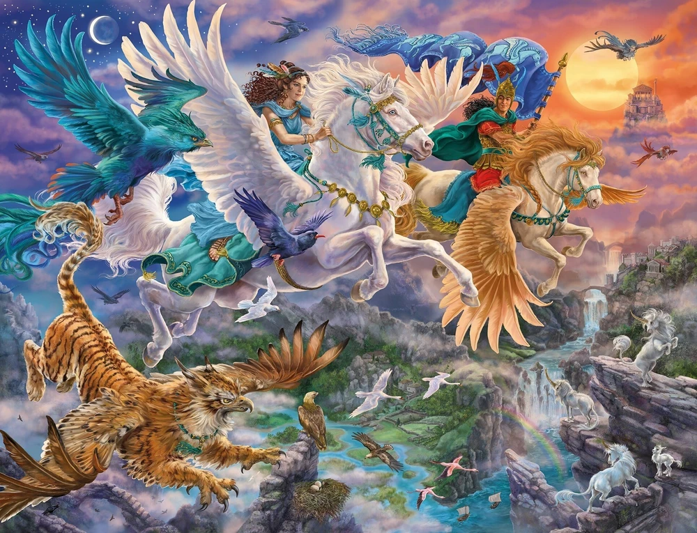 Ravensburger Dėlionė 2000 vnt. - Pegasas