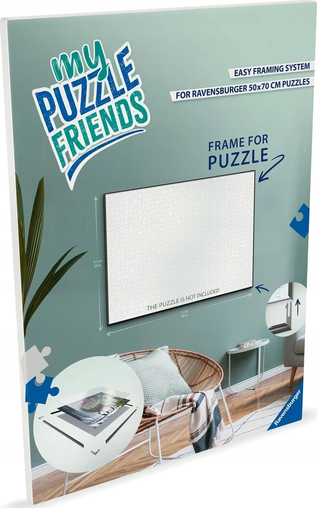 Dėlionė Ravensburger Puzzle Frame 1000p