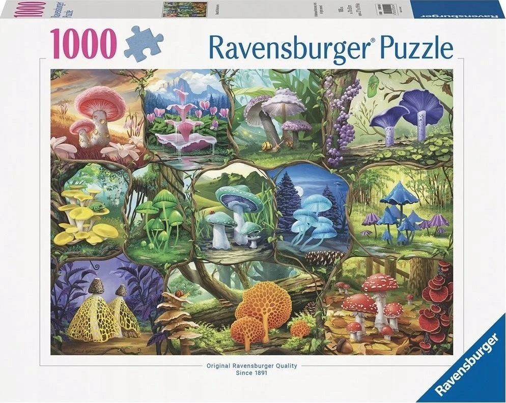 Ravensburger Dėlionė 1000 vnt. - Gražūs grybai