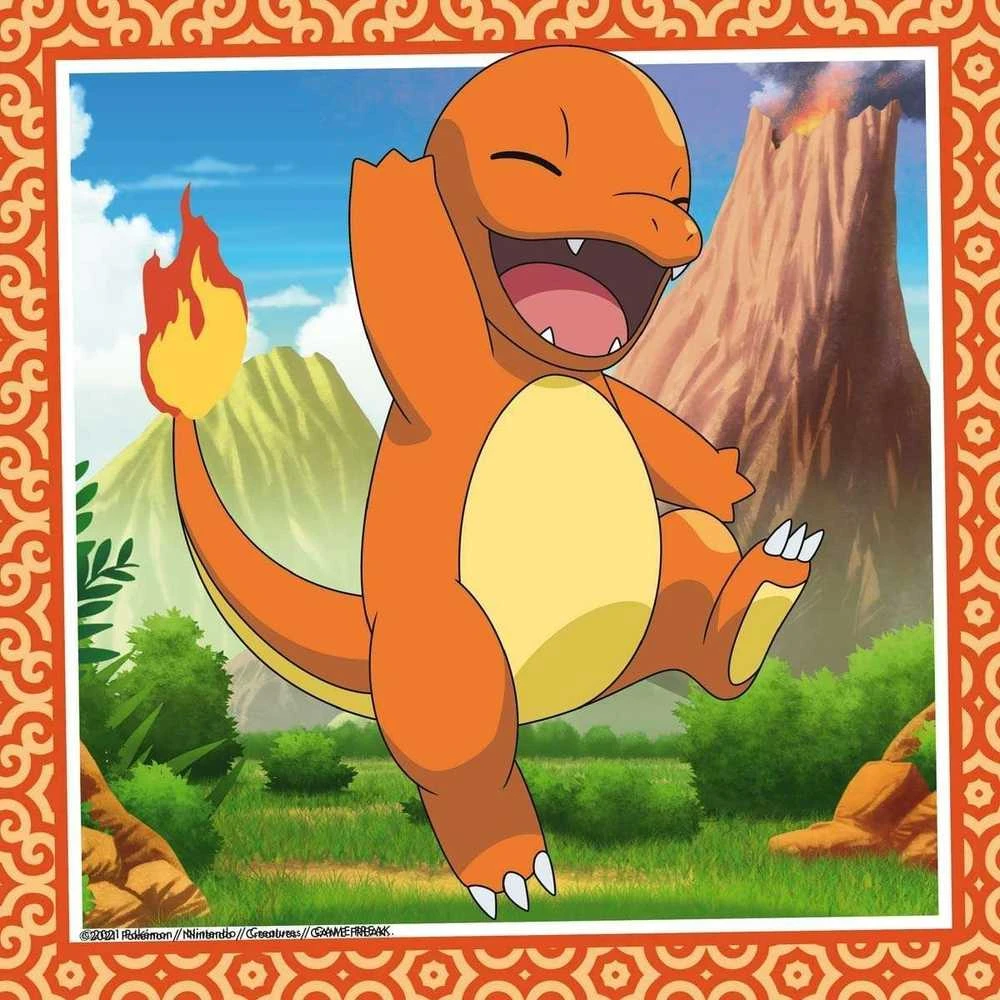 Ravensburger Dėlionė 3x49 vnt. - Pokemonai