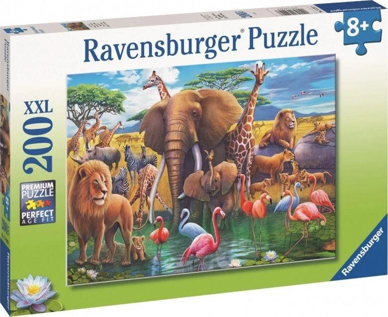 Ravensburger Dėlionė 200 vnt. - Laukiniai gyvūnai