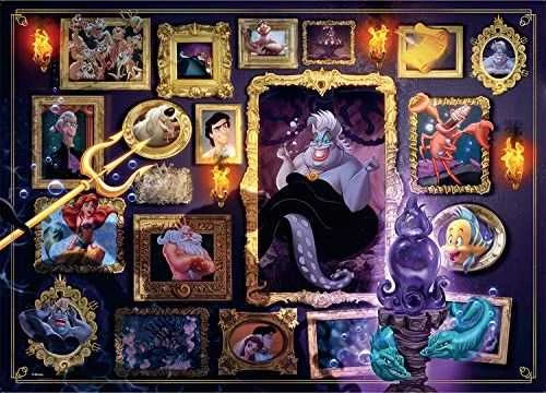 Ravensburger "Villainous" Dėlionė 1000 vnt. - Uršulė