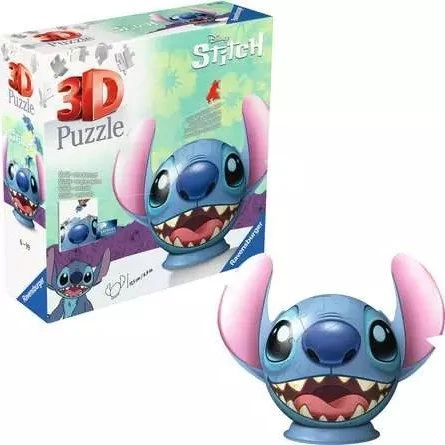 Ravensburger 3D Dėlionė 77 vnt. - Disney rutulys: Stičas
