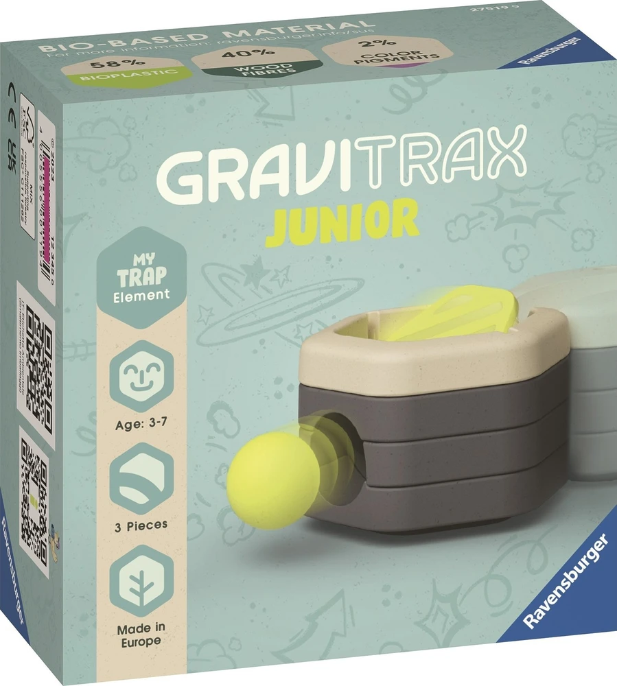 Konstruktoriaus papildymas Ravensburger GraviTrax Junior Element Trap