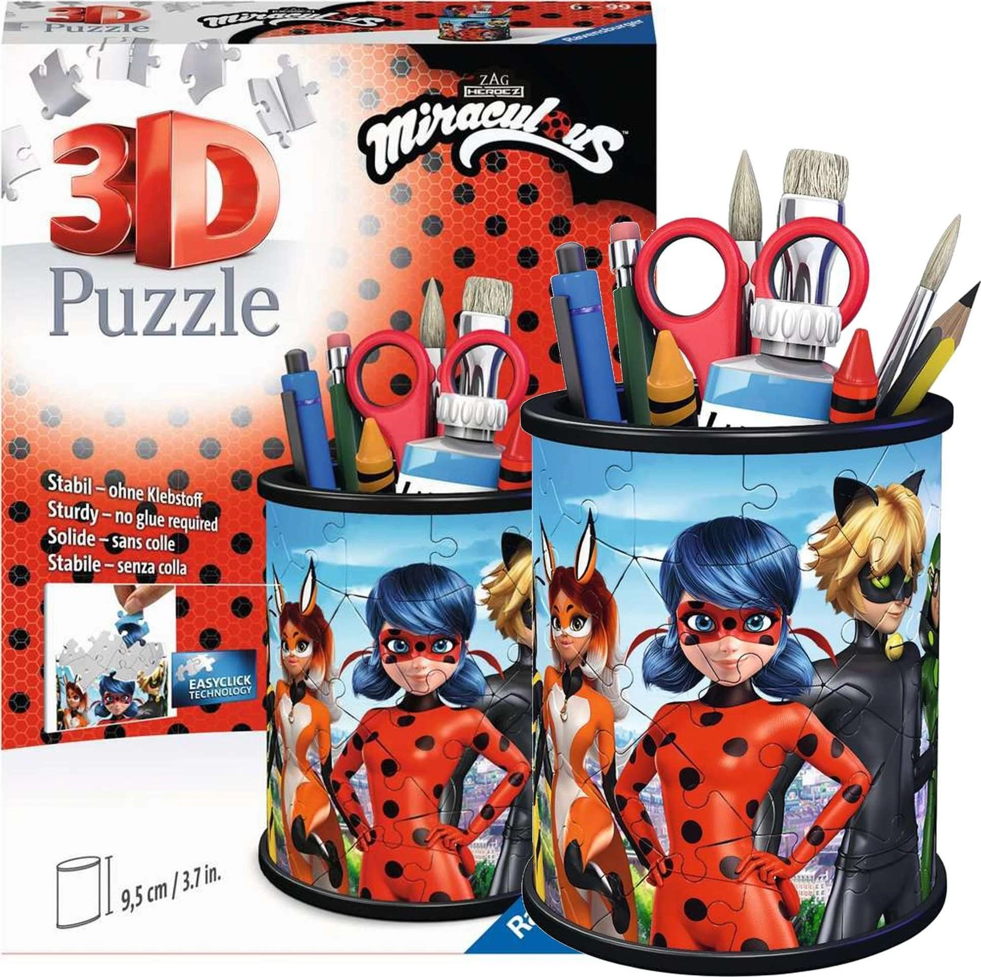 Ravensburger "3D" Dėlionė 54 vnt. - "Stebuklingoji Boružėlė" pieštukinė
