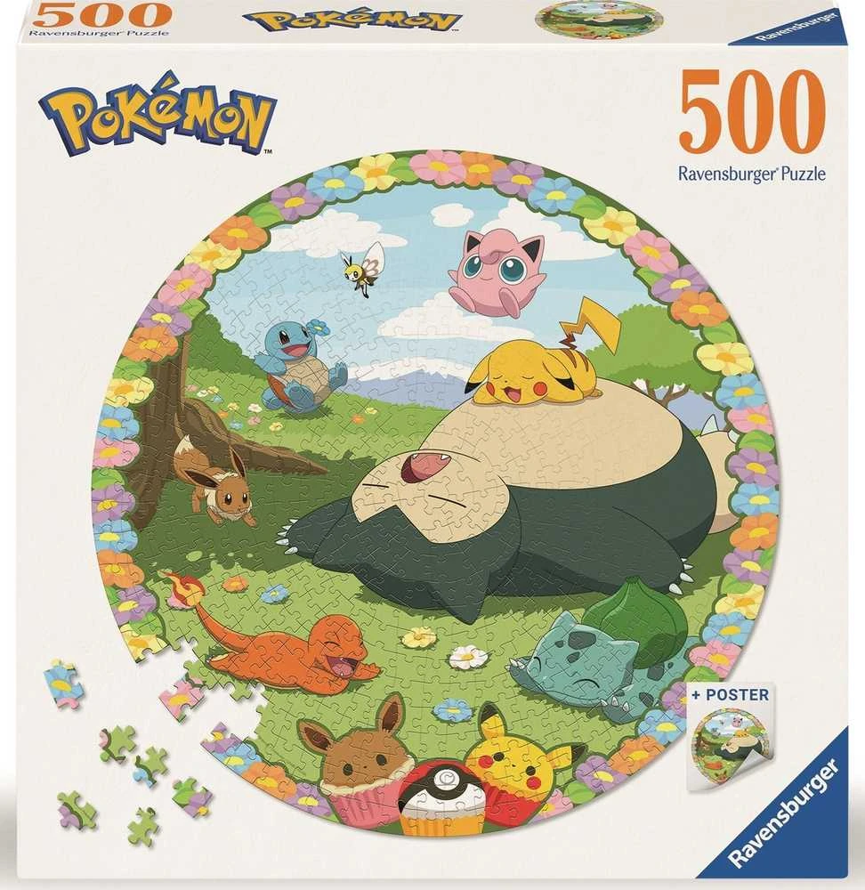 Ravensburger dėlionė 500 vnt. - Pokémonai