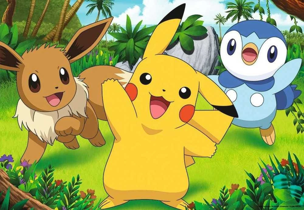 Ravensburger Dėlionė 2x24 vnt. - Pokemonai