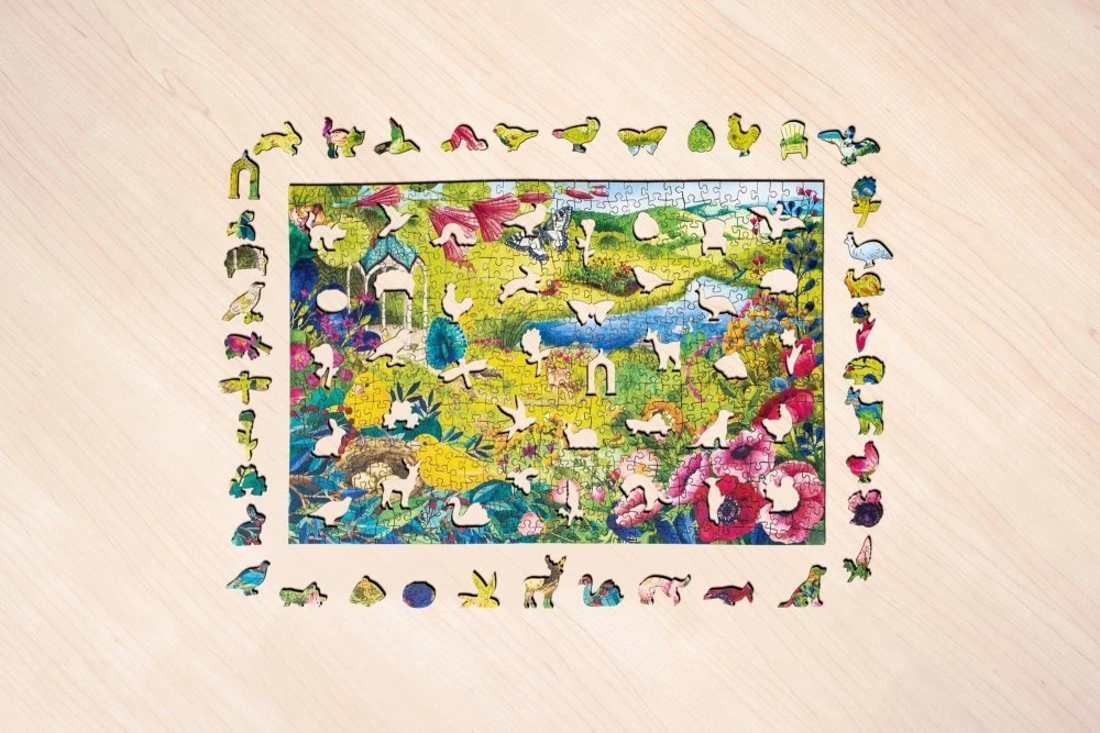 Ravensburger Medinė dėlionė 500 vnt. - Gamta