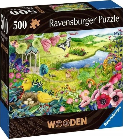 Ravensburger Medinė dėlionė 500 vnt. - Gamta