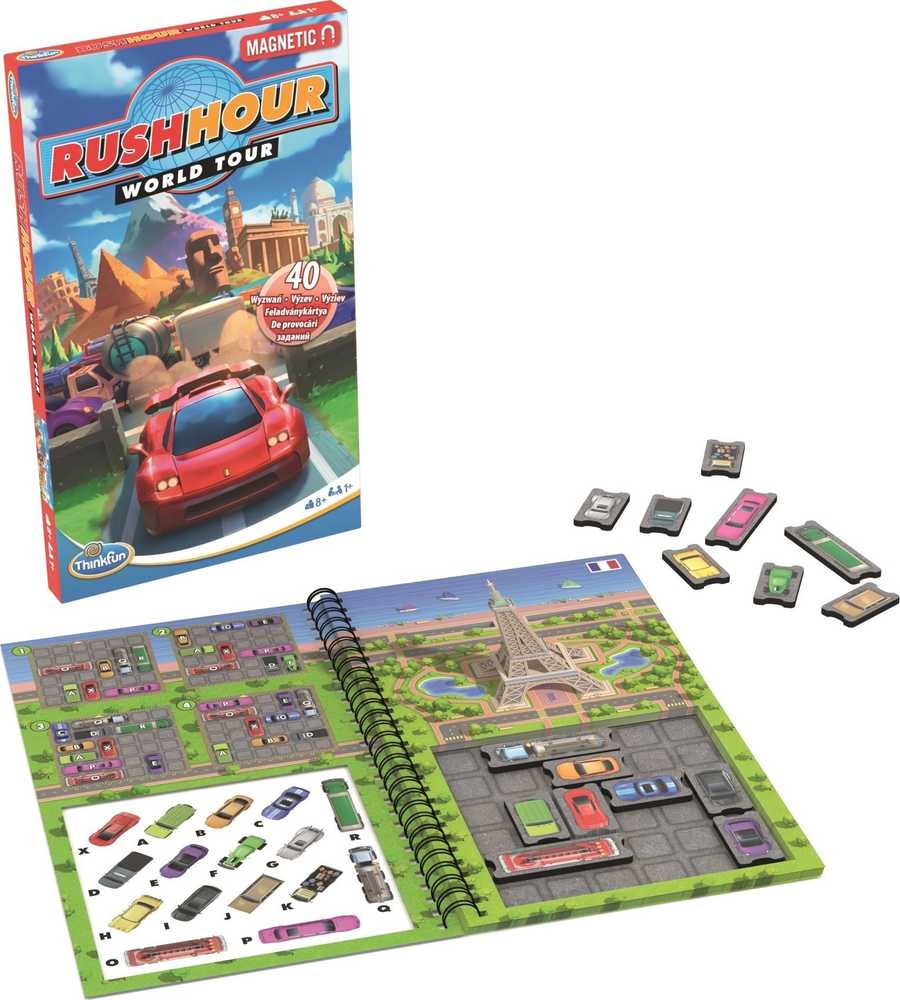 Ravensburger Piko valandos pasaulio turo magnetinė dėlionė MTP PO/CZ/SK/HU/RO/RU 76556