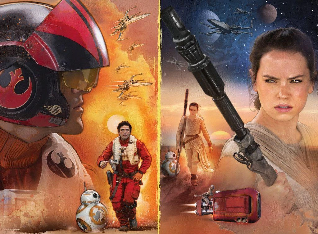 Puzzle 100 Star Wars - RAVENSBURGER dėlionė
