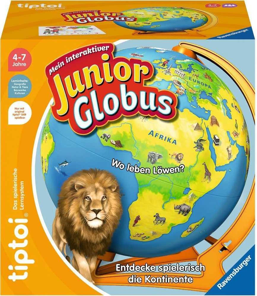 Ravensburger tiptoi (be Stift) Mein interaktiver Junior Globus