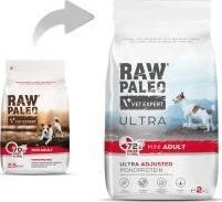 Vetexpert Sausas Šunų Maistas - RAW PALEO Ultra Mini Jautiena 2kg