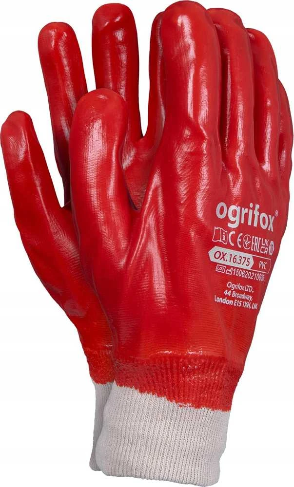 Raw Pol PVC PIRŠTINĖS RAUDONOS DYD – 10