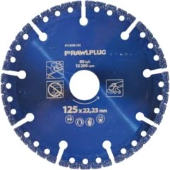 Rawlplug Deimantinis diskas 125x22,23 mm 1 vnt. - RT-DDE-125