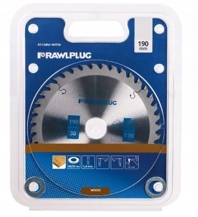 Rawlplug Diskinis pjūklas medienai 300x30x20/16x40z RT-CSBW-300T40