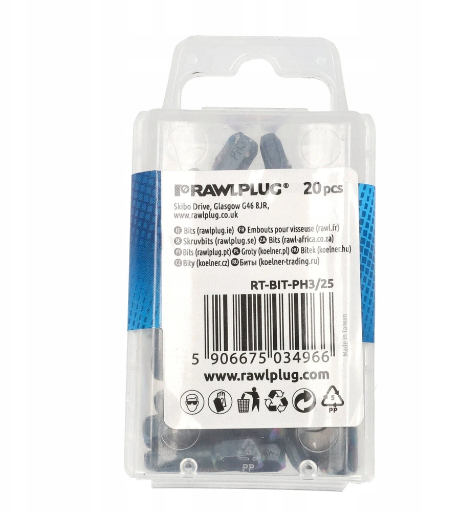 Rawlplug Antgalis Philips PH3 25 mm 20 vnt/pak 1 pak RT-BIT-PH3/25