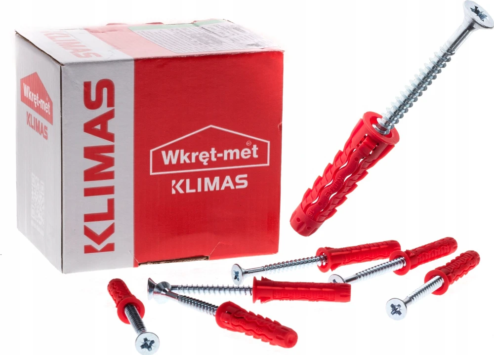 Wkret Met Universalus kaištis 10x60/70, įleistas varžtas, kartonas (SFXP-10060070 x 50 vnt.)
