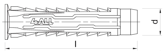 KOŁEK RAWLPLUG 4ALL-12