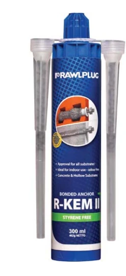 Rawlplug Tvirtinimo derva, R-KEM II, 300 ml