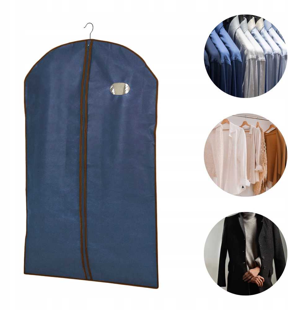 ORDINETT Clothes bag 60x100cm Mėlyna