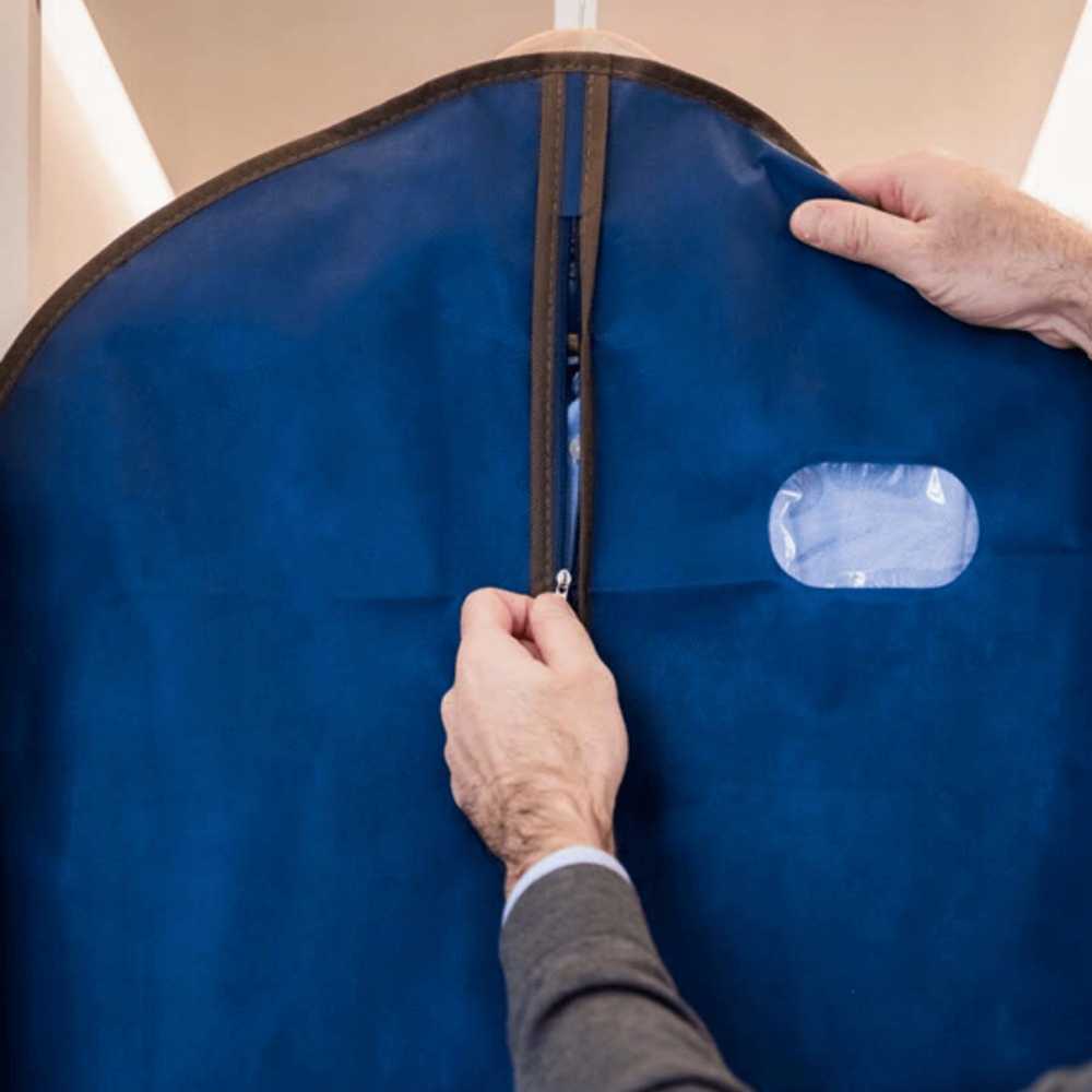 ORDINETT Clothes bag 60x100cm Mėlyna