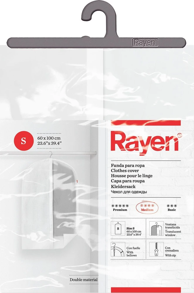 RAYEN Dėklas drabužiams 60 x 100 cm
