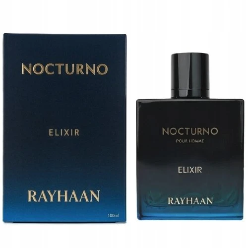 Rayhaan Nocturno Eliksyras EDP parfumuotas vanduo vyrams, 100 ml