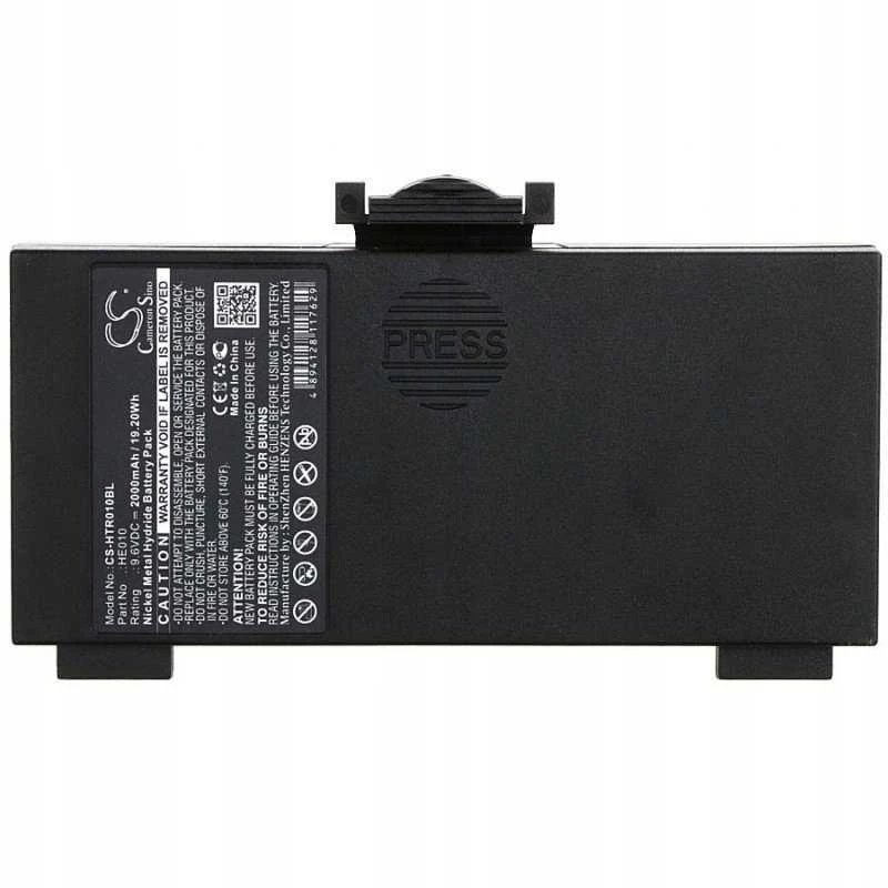 Akumuliatorius Rayovac Cameron Sino Technology Hetronic 68303000, 68303010, FBH-1200, HE010, FUA-07 9.6V 2000mAh GA, GL, GR.GR-W, TG, MAGNETEC 2026A baterija