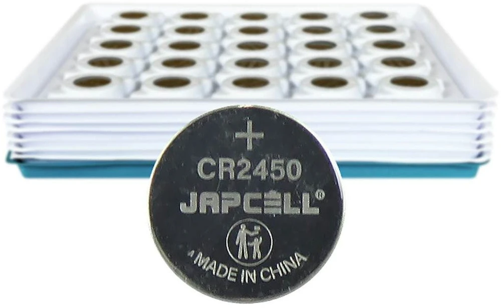 CR2450 Japcell baterijos pramoninė pakuotė