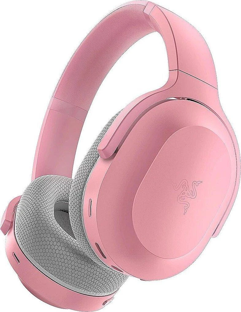 Ausinės Razer Barracuda Quartz, Rožinės spalvos aprašymas - Prekės nuotrauka