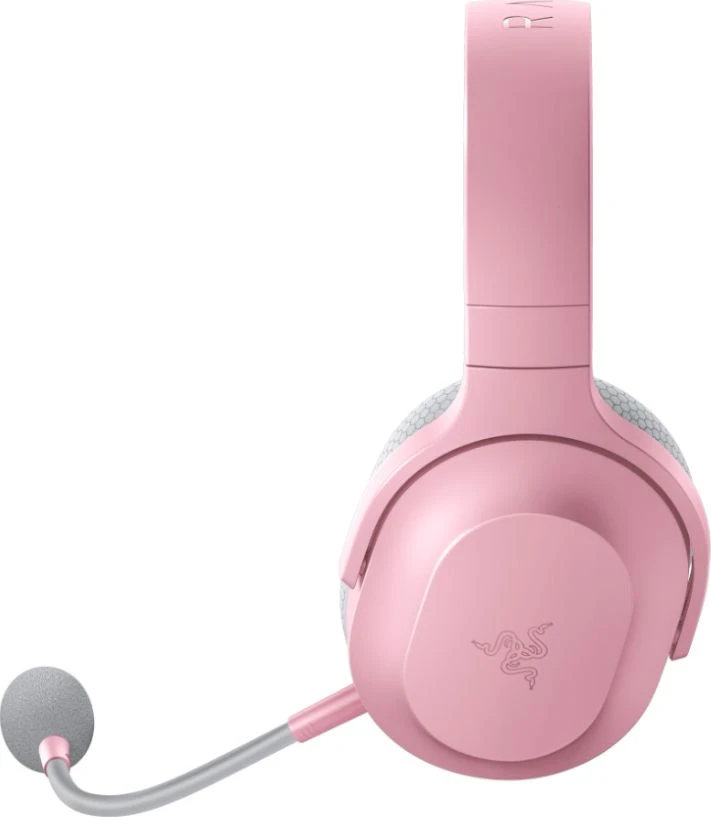 Razer Barracuda X Quartz (2022) Ausinės Žaidimams, Rožinės spalvos , Belaidės/su laidu, Ant ausų uždedamos