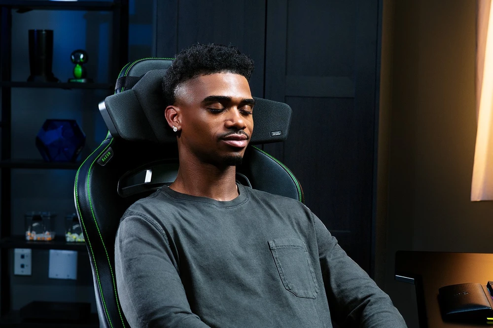 „Razer THX Spatial“ garso įrašymo belaidžio garsiakalbio galvos pagalvėlė | „Clio“