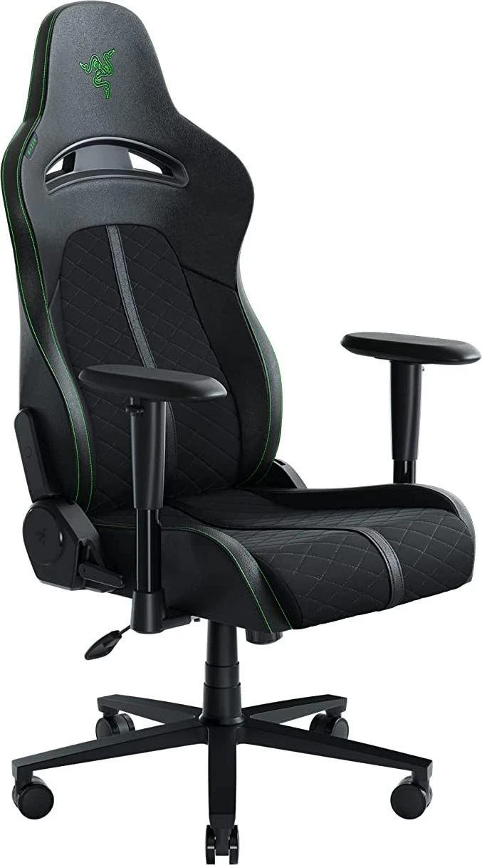 Žaidimų kėdė visos dienos komfortui Razer Enki X Gaking Chair, Juoda-žalia
