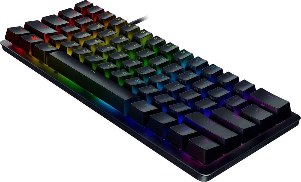 60% Mechaninė Žaidimų klaviatūra Razer Huntsman Mini, Purple Switch, US išdėstymas