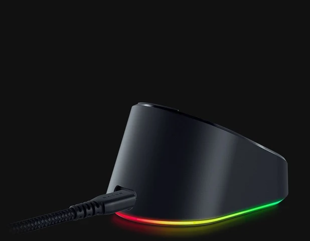 Razer | Pelė Dock Pro + Wireless Charging Puck Bundle | Wireless | USB | Juodas | Yes