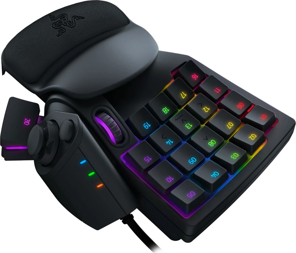 Žaidimų klaviatūra Razer Tartarus Pro, Juoda