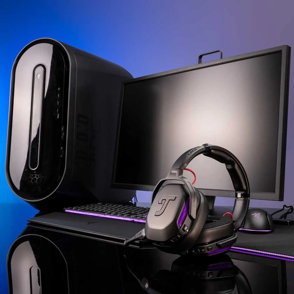 Teufel CAGE PRO belaidės Over-Ear bluetooth Ausinės Žaidimams night juodas