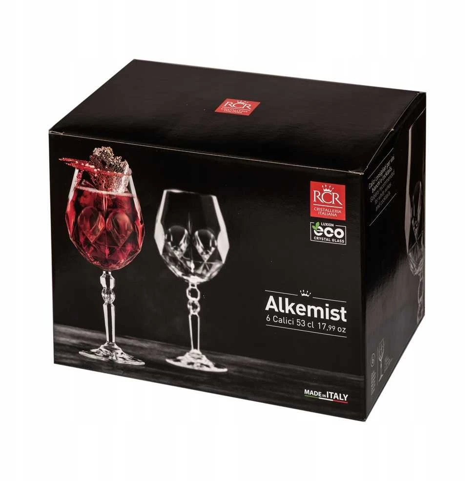 Vyno taurės RCR ALKEMIST, 532 ml, 6 vnt.